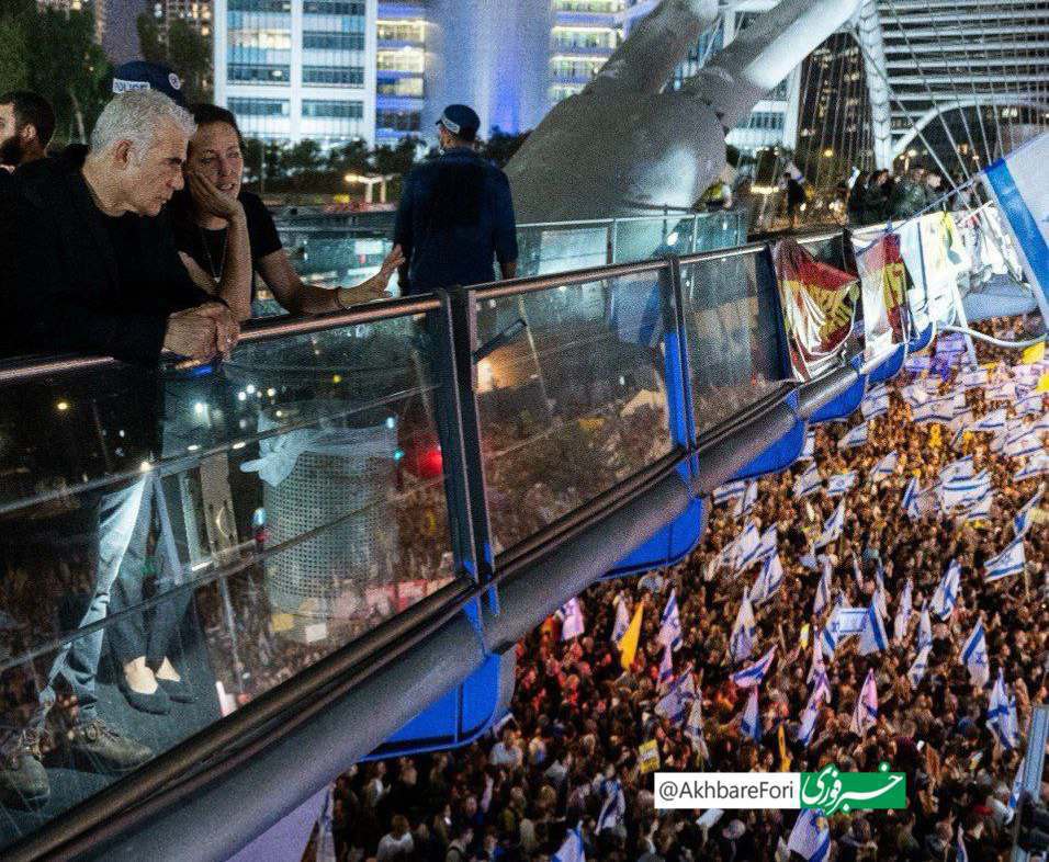 حمله پلیس رژیم صهیونیستی به تظاهرات کنندگان در تل آویو/ تعدادی از معترضین بازداشت شدند