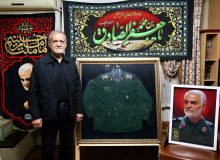 دیدار رییس‌جمهور منتخب با خانواده شهید سلیمانی/ پزشکیان: راه شهید سلیمانی وحدت و همدلی بود، نه با کسی دعوا داشت و نه کسی را حذف می‌کرد/ در هیچ یک از پیام‌ها و سخنان ایشان بویی از تفرقه وجود نداشت/ تصاویر