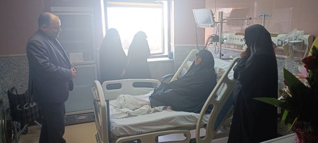 مادر محافظ رئیس جمهور بستری شد