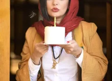 تصاویری از کیک تولد ساده لیندا کیانی