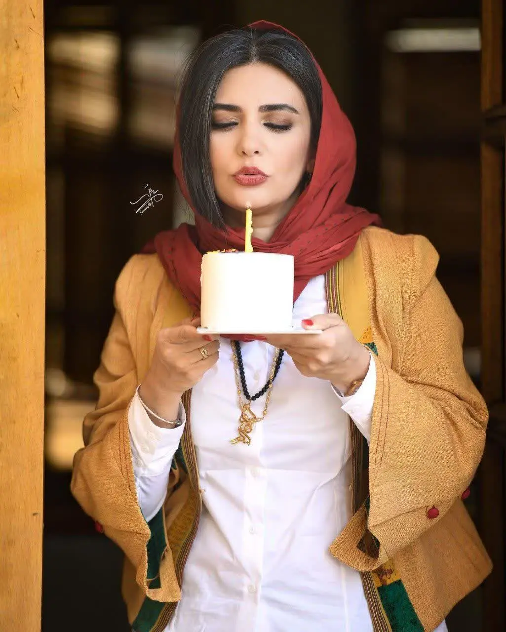 تصاویری از کیک تولد ساده لیندا کیانی