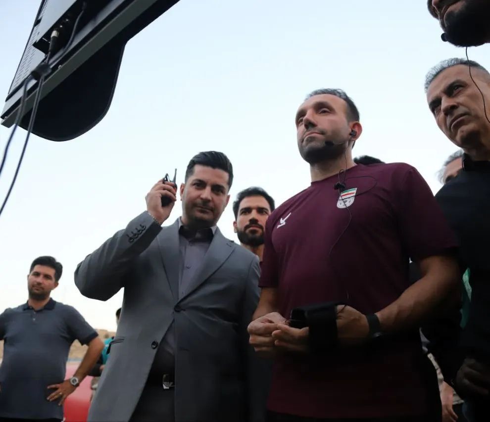 اتاق VAR ورزشگاه یادگار امام در دیدار تراکتور و پرسپولیس/ عکس