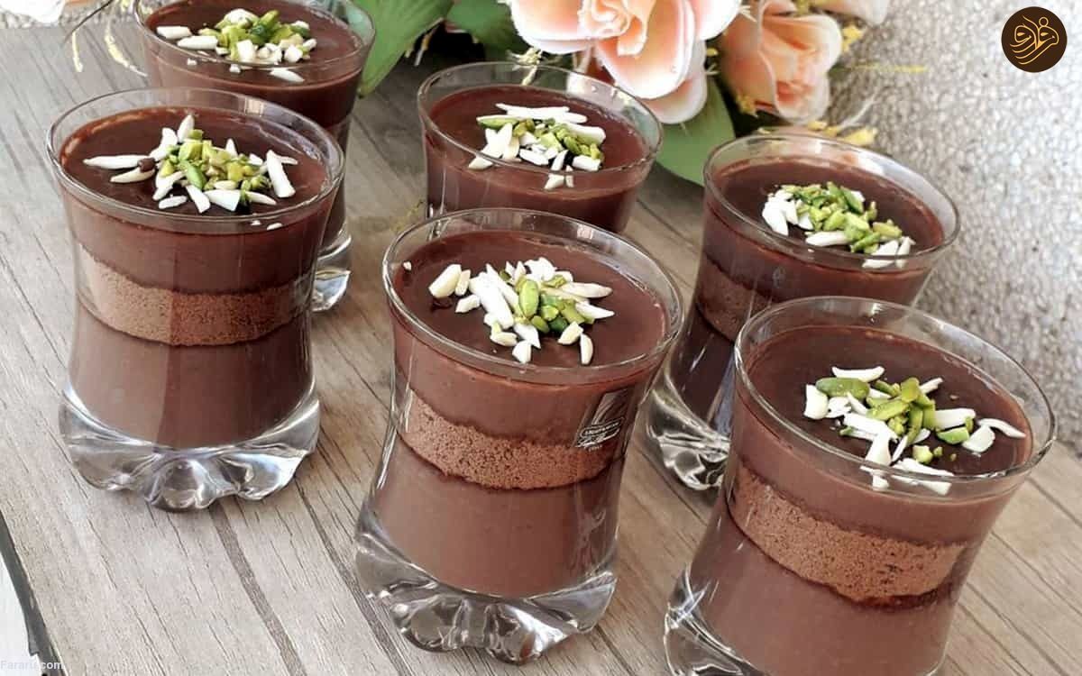 این دسر شکلاتی خوشمزه را از دست ندهید!
