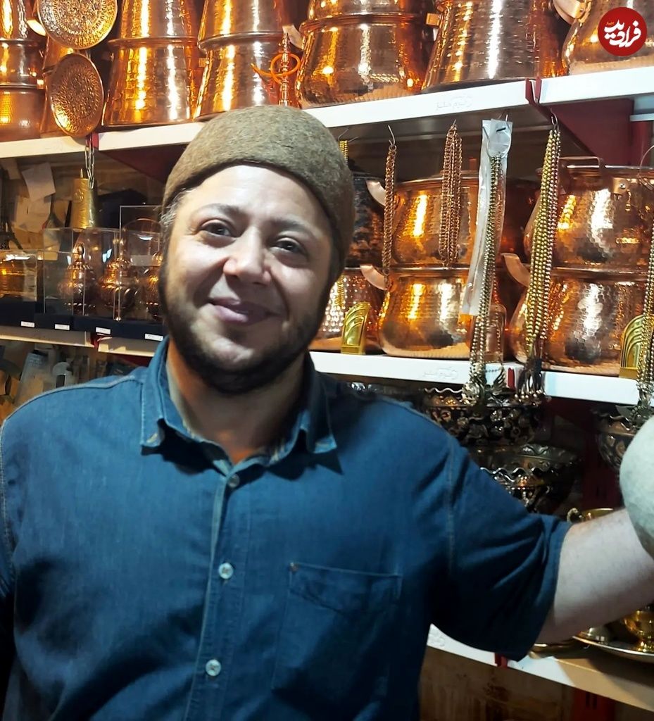 چهره مردانه و تیپ متفاوت «مازیار لرستانی» در بازار تجریش تهران