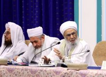 تصاویری از دیدار و خوش و بش پزشکیان با علمای اهل سنت