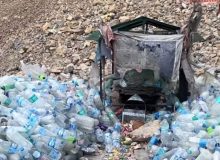 داستان عجیب یک زیارتگاه با انبوهی از آب معدنی
