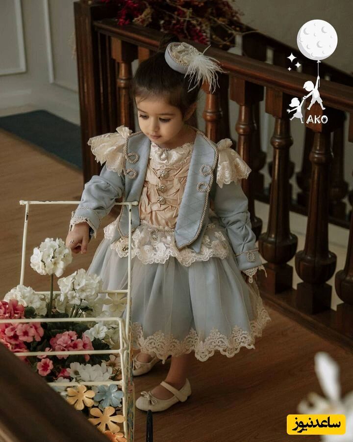 زیباترین دختر ایران این دختر است/ نوه محمود پاک نیت را ببینید