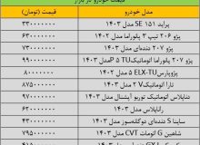 قیمت این خودروی داخلی ۱۳۵ میلیون تومان ریخت