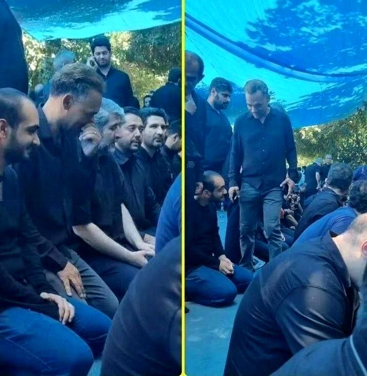 مورایس در مراسم عزاداری روز عاشورا