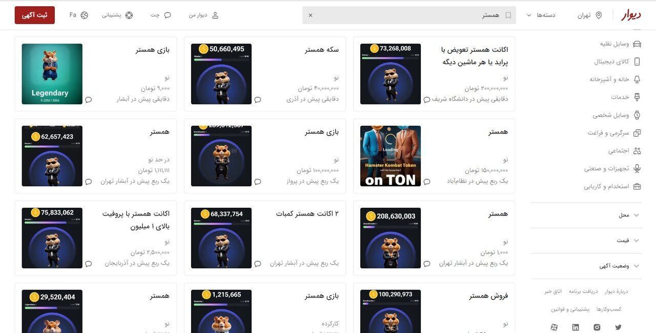 جولان موش ها روی دیوار؛ همستر‌ها همه جا هستند
