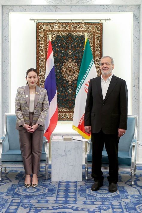 خانم نخست وزیر با دکتر پزشکیان دیدار کرد / تصاویر