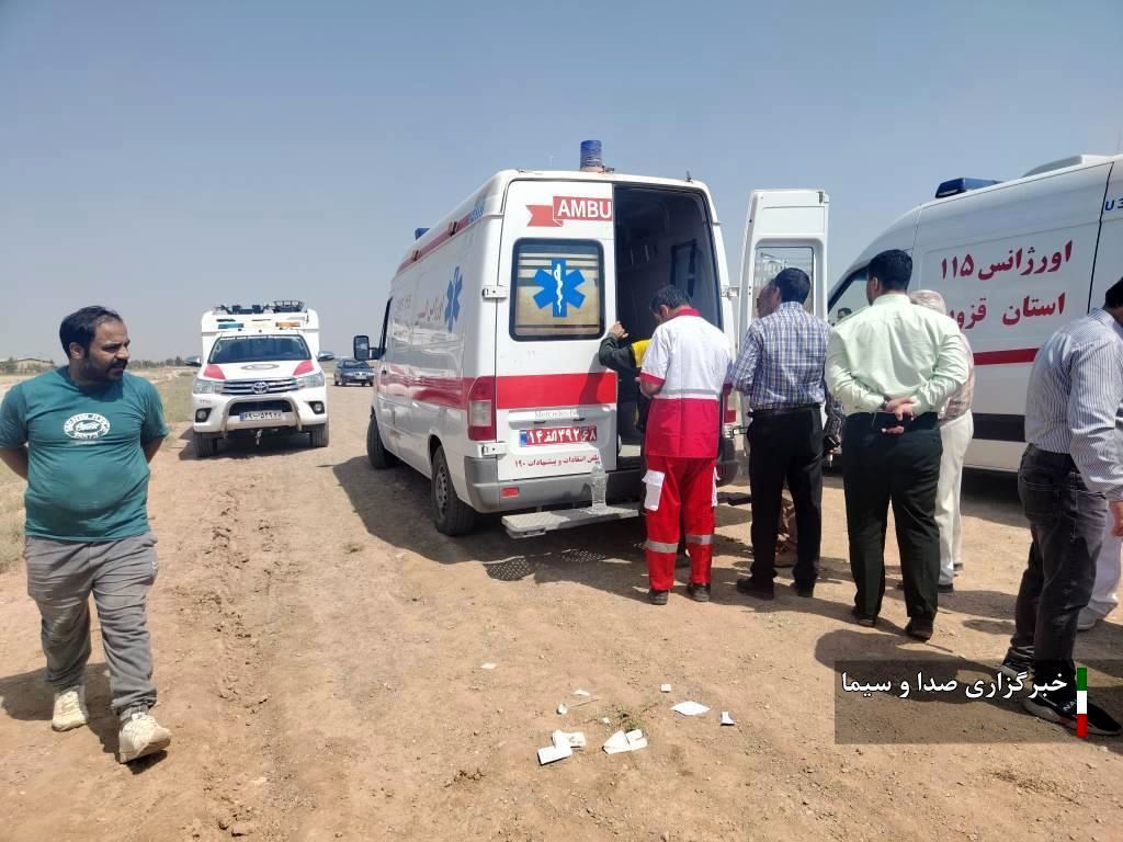 جان باختن یک نفر در حادثه سقوط هواپیمای آموزشی در نظرآباد