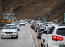 بارش باران در جاده های ۳ استان/ ترافیک در این جاده