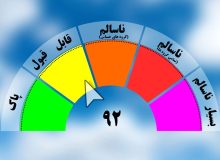 هوای اصفهان بنفش شد