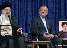 رهبر انقلاب در مراسم تنفیذ پزشکیان: مردم رئیس‌جمهور شایسته‌ای را انتخاب کردند/ یک مردمسالاری آمیخته با رقابت و سلامت در کشورمان داریم/ از افراد اهل فکر در دولت استفاده شود