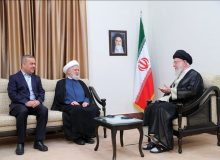 قائم مقام دبیرکل حزب الله لبنان با رهبر انقلاب دیدار کرد