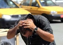 دمای هوا در ۶ شهر به نقطه جوش رسید
