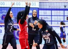 جدال والیبال زنان ایران با نپال در نیمه‌نهایی