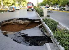 سرعت فرونشست زمین در ایران چقدر است؟