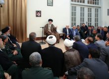 دیدار دست‌اندرکاران کنگره ملی شهدای استان کهگیلویه و بویر احمد با رهبر انقلاب