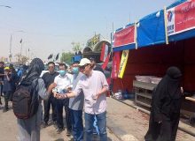 موکب چینی‌ها در مسیر پیاده‌روی اربعین