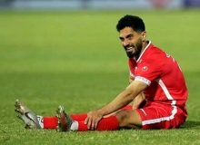 کاپیتان پرسپولیس 4 هفته غایب است