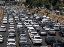 ترافیک سنگین در محور‌های مواصلاتی شمال کشور