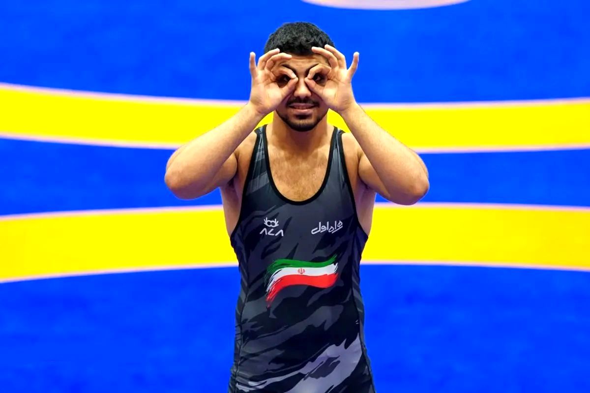 رضا افشار طلایی شد