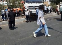 مرگ پسر 8 ساله در تصادف با تریلی