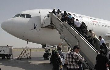 رشد 29 درصدی سفرهای پروازی اربعین