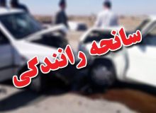 تصادف رخ‌به‌رخ در جاده مجن – تاش شاهرود با یک کشته و ۲ مصدوم