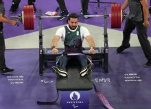 پاراوزنه‌بردار ایران مدال برنز پارالمپیک را گرفت