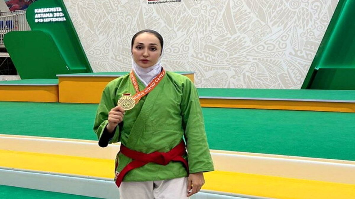 کسب مدال توسط تنها دختر کوراش کار ایران در بازی های جهانی