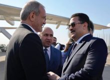 رئیس‌جمهور وارد بغداد شد