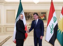 پزشکیان: ایران و اقلیم کردستان عراق باید بستر همکاری با یکدیگر را فراهم کنند/ بارزانی: به هیچ عنوان از خاک اقلیم کردستان عراق علیه ایران استفاده نخواهد شد
