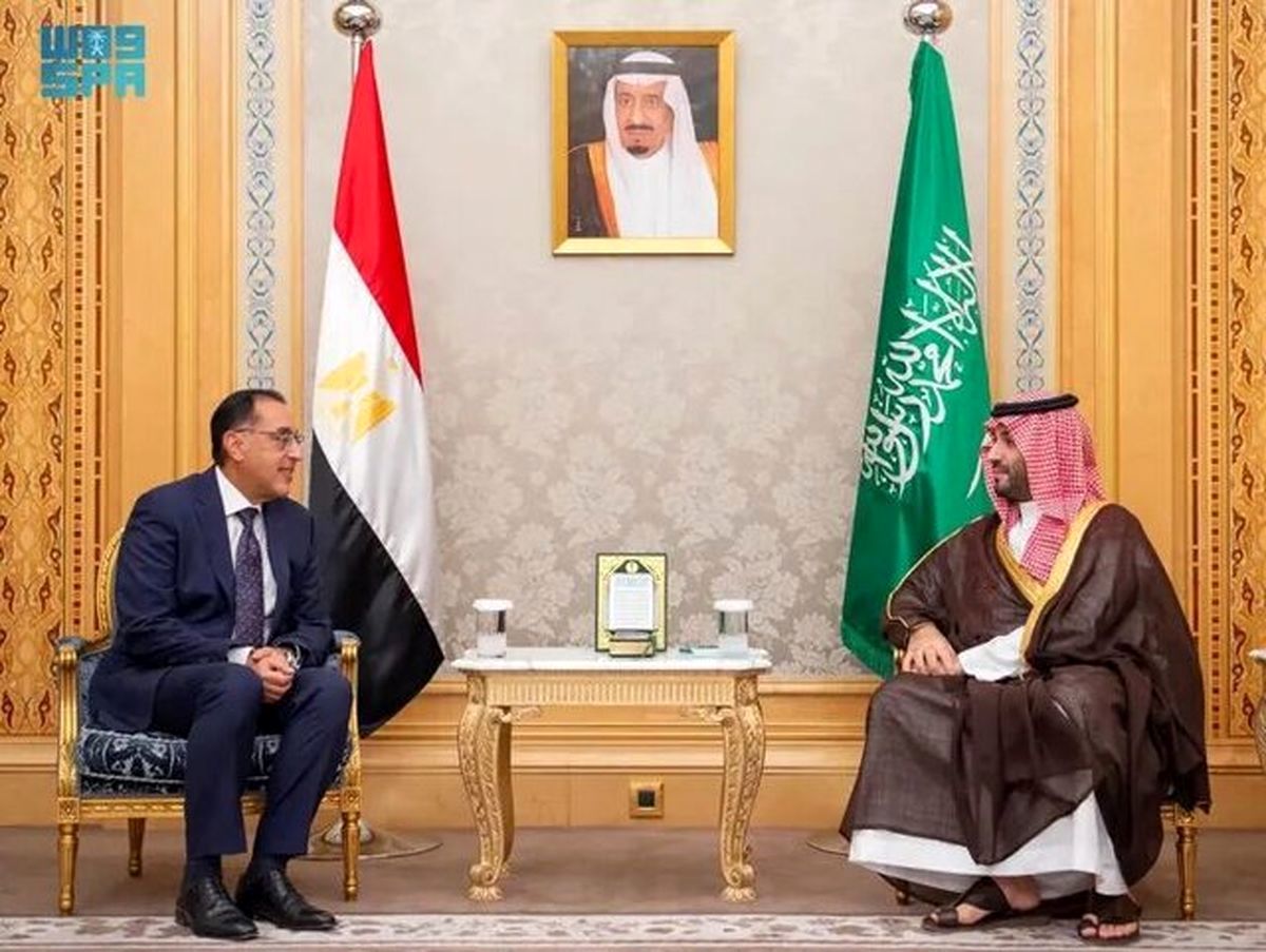 ولی‌عهد عربستان و نخست‌وزیر مصر دیدار کردند