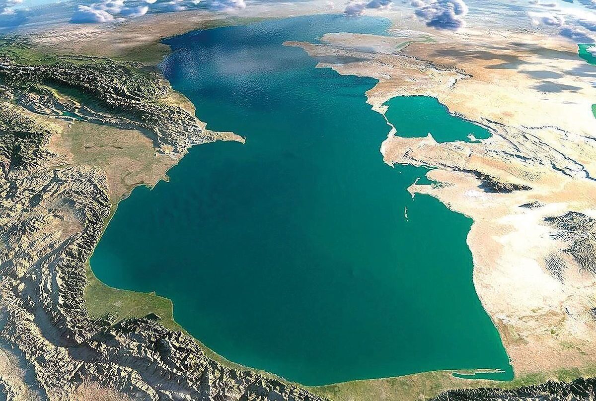 تراز آب دریای خزر این میزان کاهش پیدا کرد/ تبعات این تغییر اقلیم بر ایران و جهان