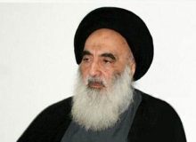 استقبال فرزندان آیت‌الله سیستانی از عزاداران مراسم ترحیم سید حسن نصرالله/ ویدئو