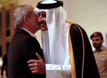 کلیپ زیبای دیوان امیری قطر از استقبال امیر این کشور از رئیس‌جمهور کشورمان