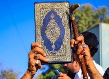 هتک حرمت مجدد قرآن کریم در سوئد/ ویدئو