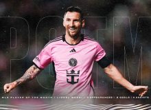 لیونل مسی بازیکن ماه MLS شد