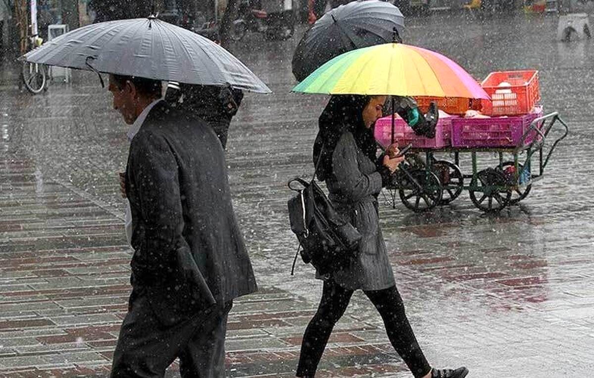 رگبار و رعد و برق در بیشتر استان ها