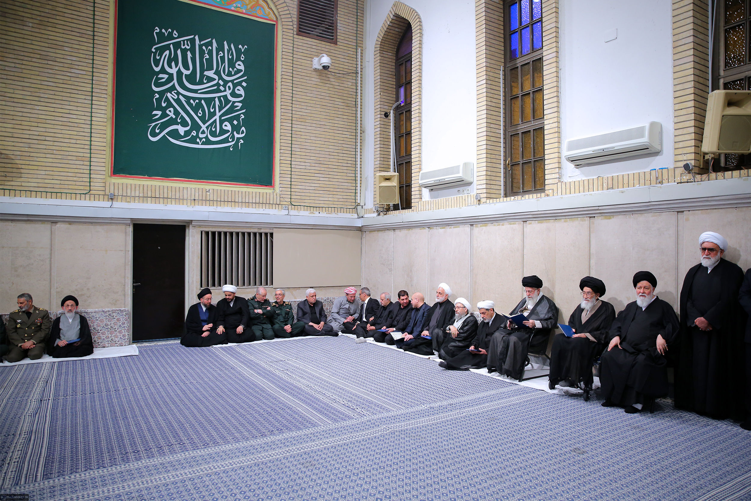 مراسم بزرگداشت شهدای خدمت در حسینیه امام خمینی(ره)