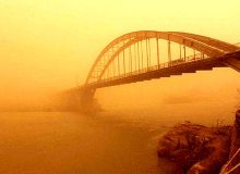 هوای اهواز در وضعیت قرمز