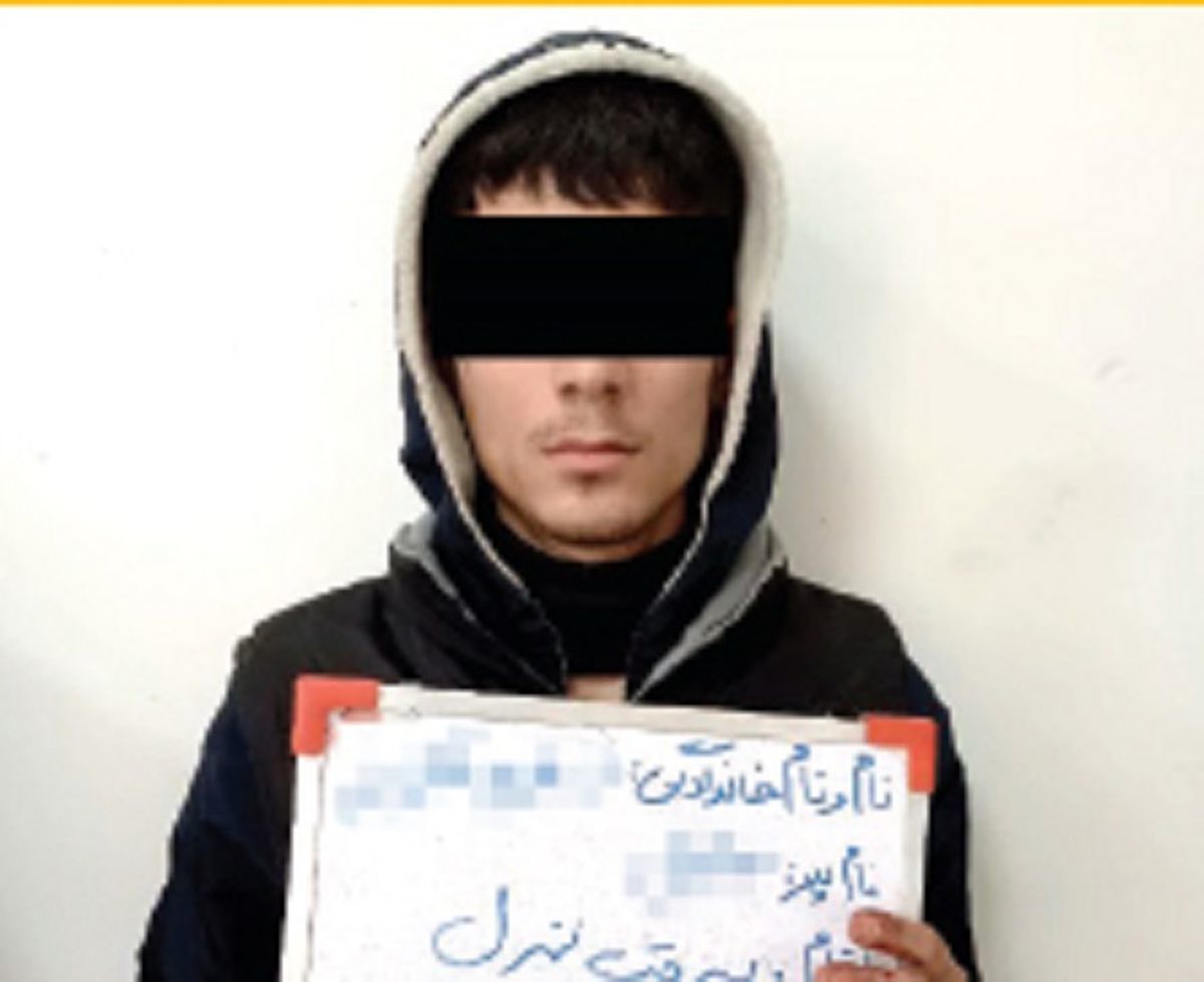 «شبح سیاه» به دام افتاد