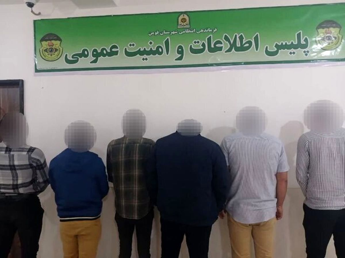 ۶ مرد و یک زن که در فضای مجازی به شهدای خدمت توهین کرده بودند، بازداشت شدند