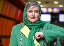 نعیمه نظام دوست وسط برنامه مهران مدیری عروس شد/ ویدئو