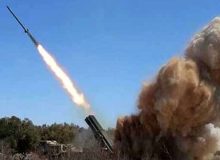 حمله موشکی حزب‌الله لبنان به سکوی گنبد آهنین در یک پادگان اسرائیلی