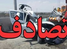 یک کشته و ۴ مصدوم در واژگونی پراید
