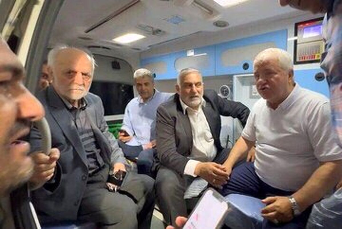 پلمپ شرکت آمبولانس متخلف در ورزشگاه آزادی